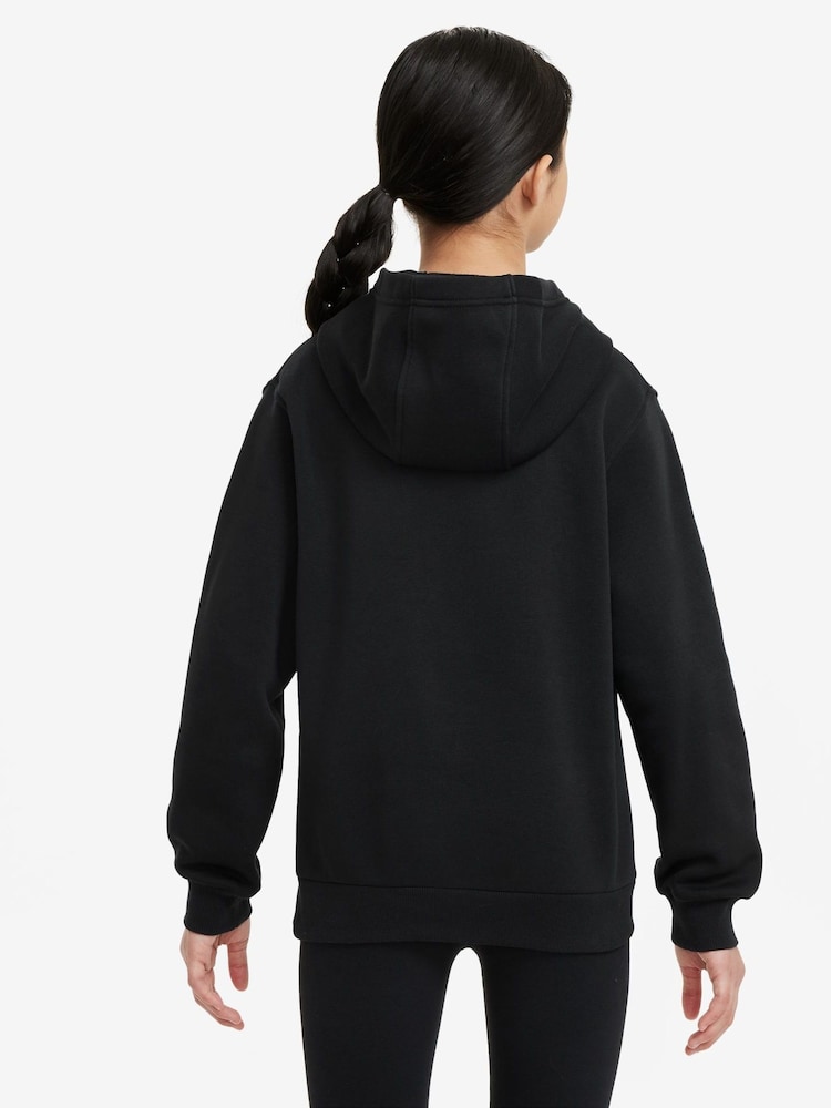 Nike Black Club Fleece HBR Hoodie - Image 2 of 3
