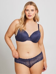 Yours Curve Yours 2 PACK Sutiãs com bojo e acabamento em Brasazul e branca - Imagem 2 de 8