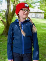 Mountain Warehouse Light Blue Exodus Kids Water Resistant Softshell Jacket - Image 1 of 5