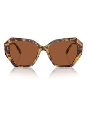 Swarovski Brown Sk6017 Irregular Sunglasses - Image 1 of 5