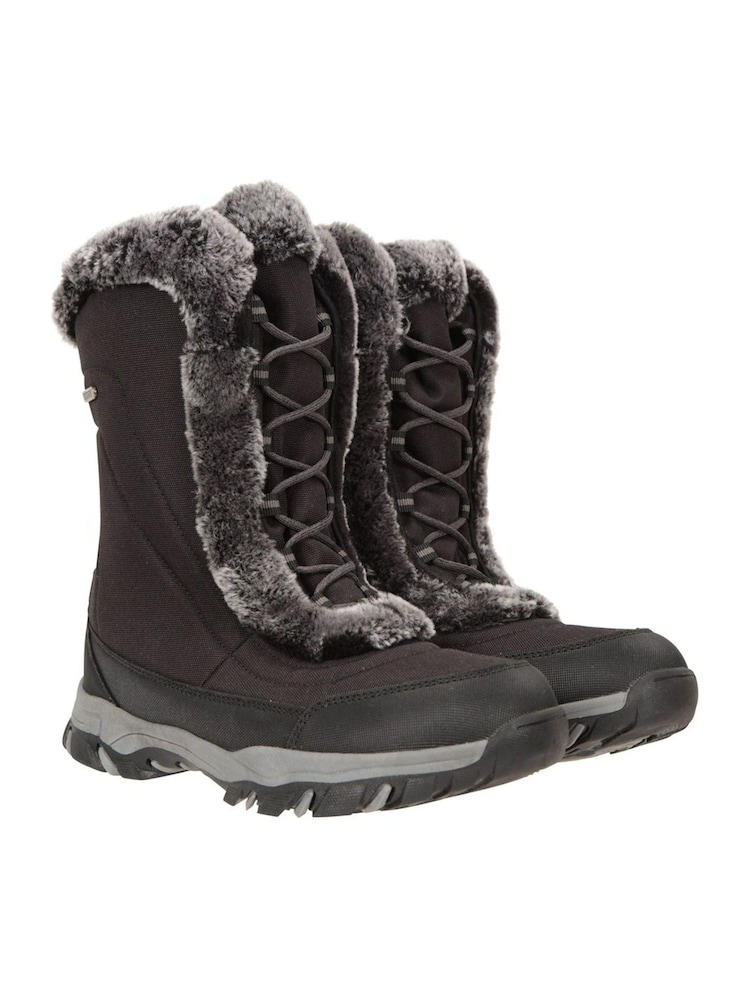 Mountain Warehouse Black Womens Ohio Snow Boots - Image 1 of 6