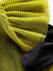 Lime Green 2-in-1 Mesh Party Dress (3-16yrs) - Image 8 of 8