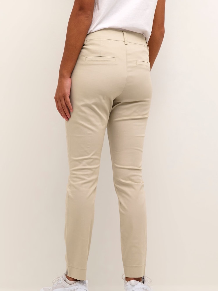 Kaffe Lea Chino 7/8 Trousers - Image 2 of 6 Kaffe Lea Chino 7/8 Trousers - Image 2 of 6