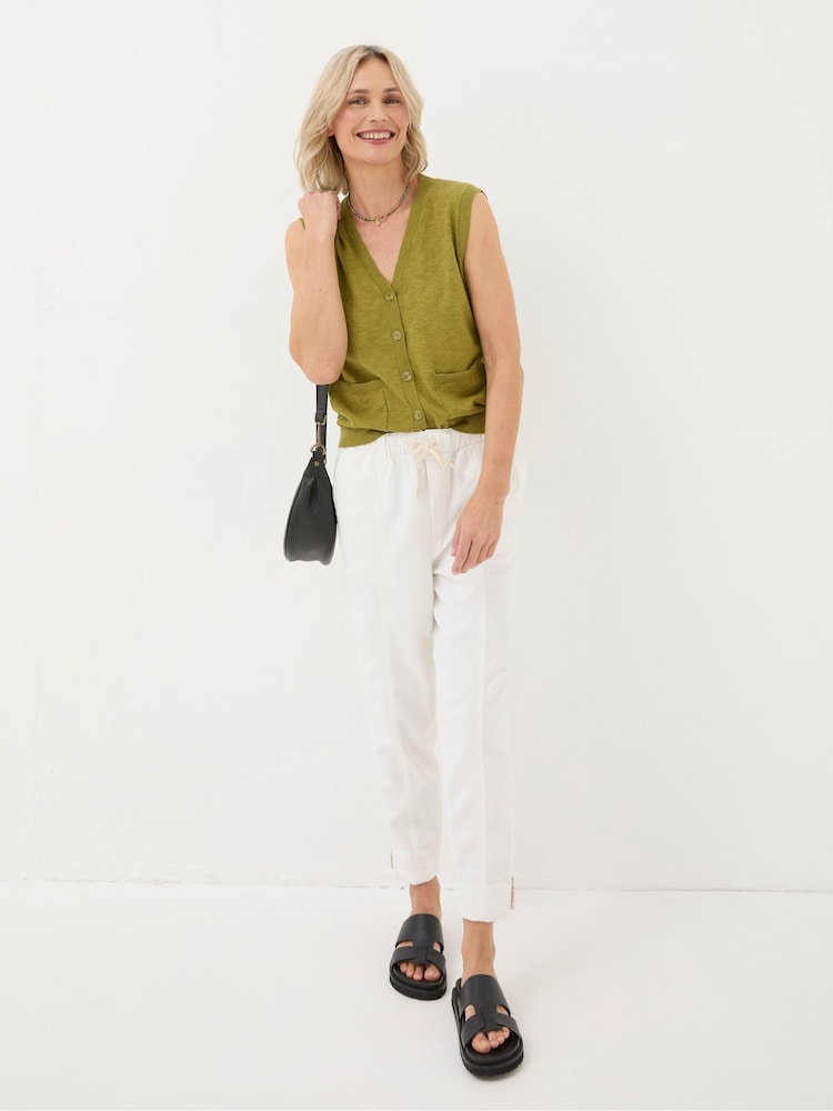 FatFace Theodora Green Knit Tank - Image 1 of 4 FatFace Theodora Green Knit Tank - Image 1 of 4
