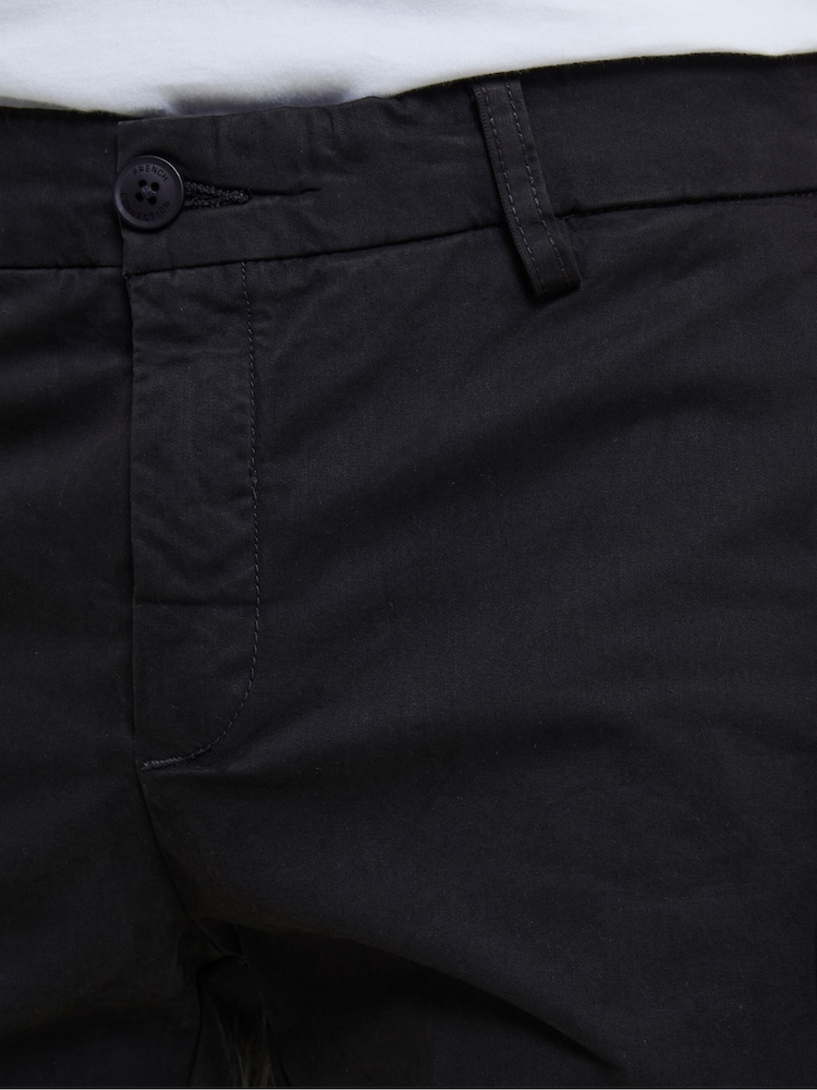 French Connection Black Stretch Chino Trousers - Image 4 of 4 French Connection Black Stretch Chino Trousers - Image 4 of 4