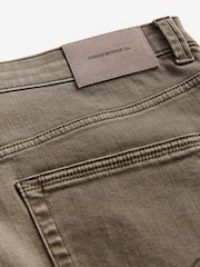 Tan Brown Straight Fit Motion Flex Jeans - Image 10 of 12