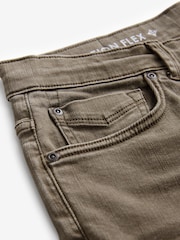Tan Brown Straight Fit Motion Flex Jeans - Image 11 of 12