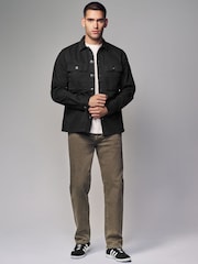 Tan Brown Straight Fit Motion Flex Jeans - Image 2 of 12