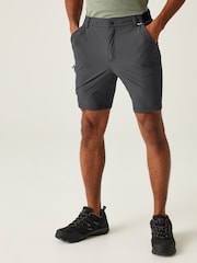 Regatta Grey Men's Travel Light Packaway Shorts - Image 1 of 8