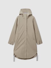 Scandinavian Edition Hooded Cape Raincoat - Image 2 of 5