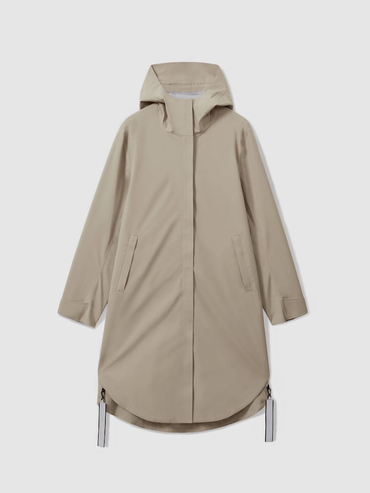 Scandinavian Edition Hooded Cape Raincoat - Image 2 of 5
