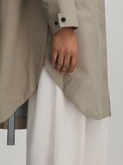 Scandinavian Edition Hooded Cape Raincoat - Image 3 of 5
