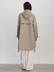 Scandinavian Edition Hooded Cape Raincoat - Image 4 of 5