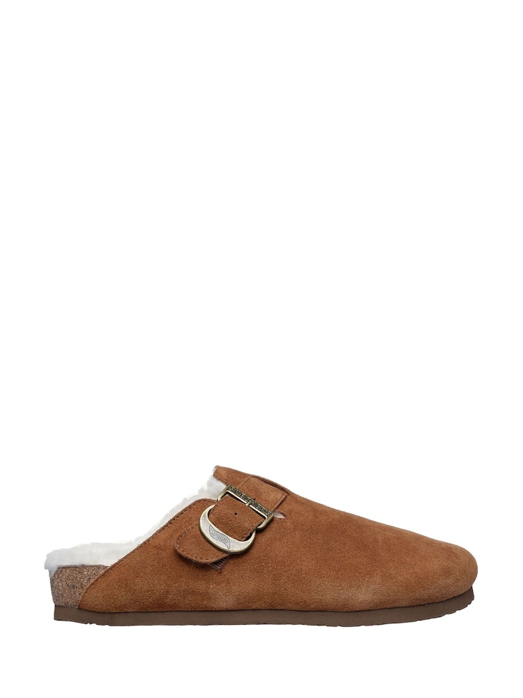 Skechers Womens Arch Fit Lined Clog Slippers - Imagen 1 de 2 Skechers Womens Arch Fit Lined Clog Slippers - Imagen 1 de 2