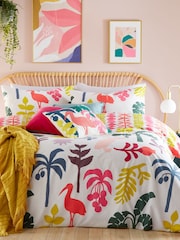 Furn Multicolour Marula Tropical Duvet Cover Set - Image 1 of 4