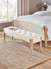Laura Ashley Carlow Natural Sarsden Bench - Image 2 of 7