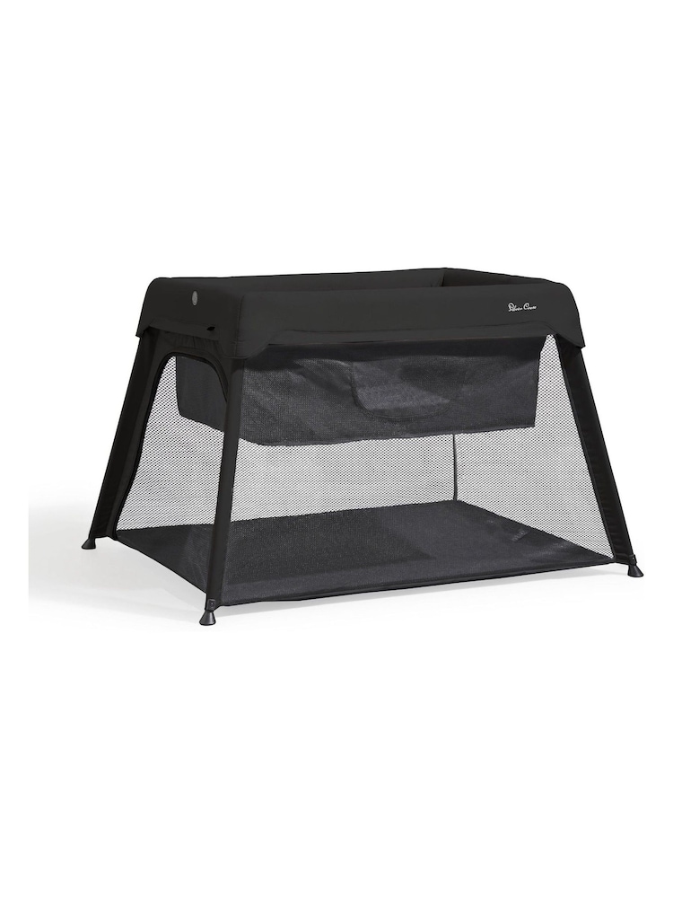 Silver Cross Black Slumber Travel Cot - Image 1 of 6
