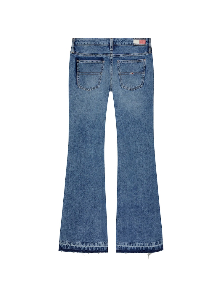 Tommy Jeans Blue Sophie Flare Denim Jeans - Image 2 of 3