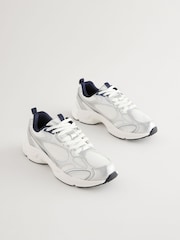 White Forever Comfort® Dad Chunky Trainers - Image 1 of 5