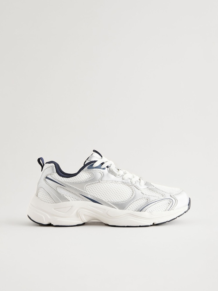 White Forever Comfort® Dad Chunky Trainers - Image 2 of 5