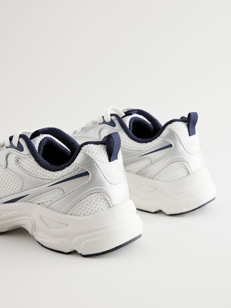 White Forever Comfort® Dad Chunky Trainers - Image 5 of 5