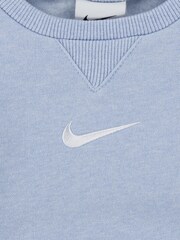 Nike Blue Essential Fleece Crew Neck Set - Image 4 of 4
