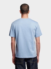 Penfield Blue Mens Relaxed Fit Embroidered Mountain T-Shirt - Image 4 of 7