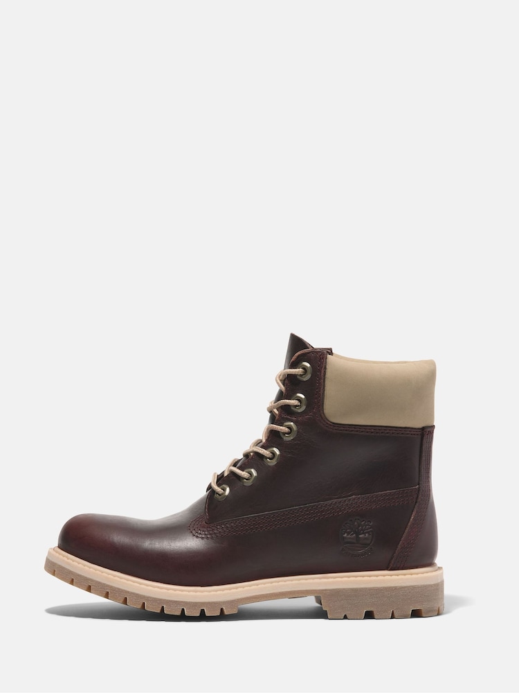 Timberland Brown Premium 6 Inch Boots - Image 2 of 8