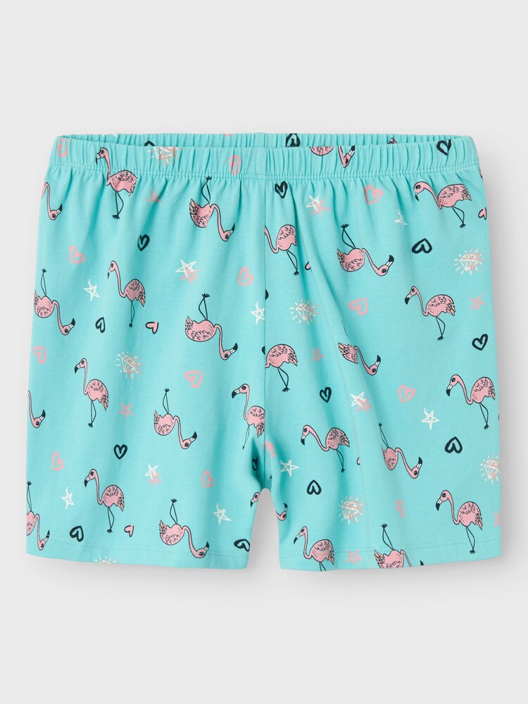 Name It Blue Short Sleeve Printed Pyjamas - Image 1 of 1