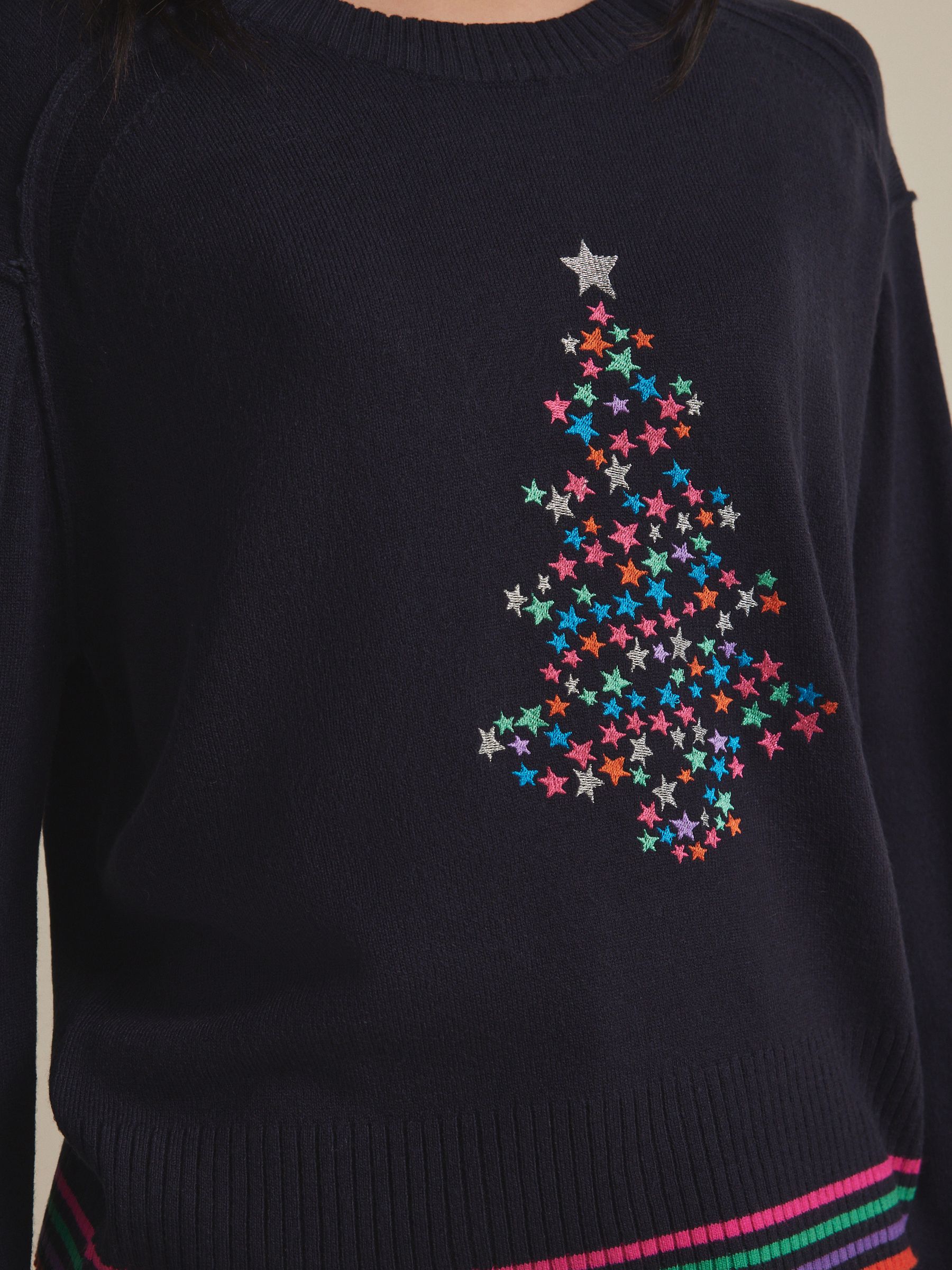Navy blue christmas jumper outlet