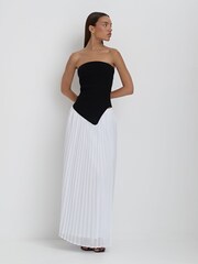 4th & Reckless Black MILA Rib Knit Asymmetric Top - Image 1 of 4
