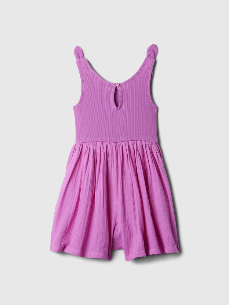 Gap Pink Crinkle Gauze Playsuit (12mths-5yrs) - Image 2 of 2