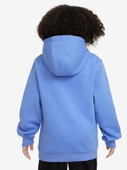 Blauwe Pulse - Nike Club fleece overheadhoodie - Image 2 of 3