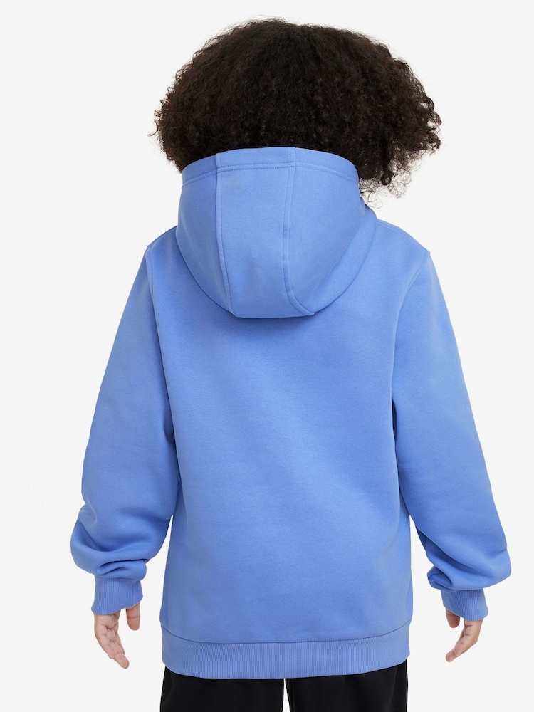 Blauwe Pulse - Nike Club fleece overheadhoodie - Image 2 of 3