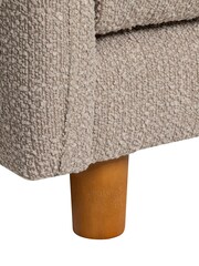 Barker and Stonehouse Brown Larkin Boucle Armchair - Image 5 of 6