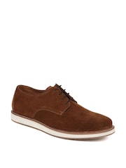Jones Bootmaker Blue Lowen2 Suede Casual Lace-Up Shoes - Image 4 of 6