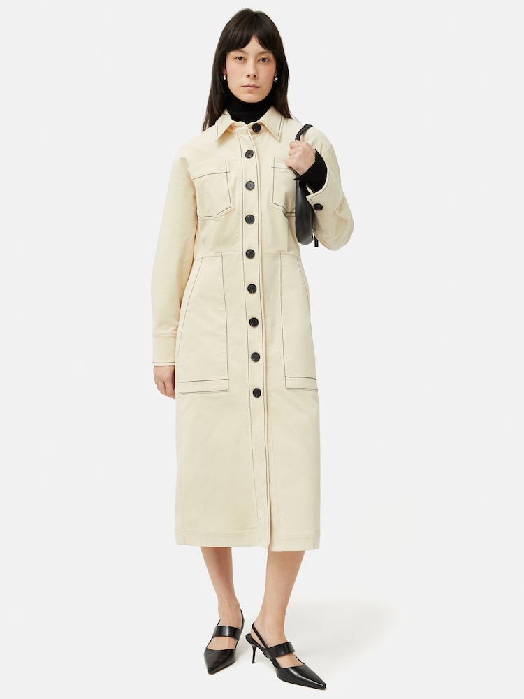 Jigsaw Cord Shirt Dress - Image 1 of 6