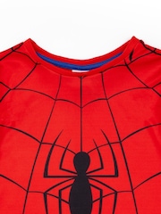 Vanilla Underground Blue Boys Spider-Man 100% Cotton Short Pyjamas - Image 6 of 7