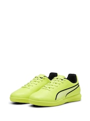 Puma Green Kids King Match It Unisex Football Boots - Image 2 of 5