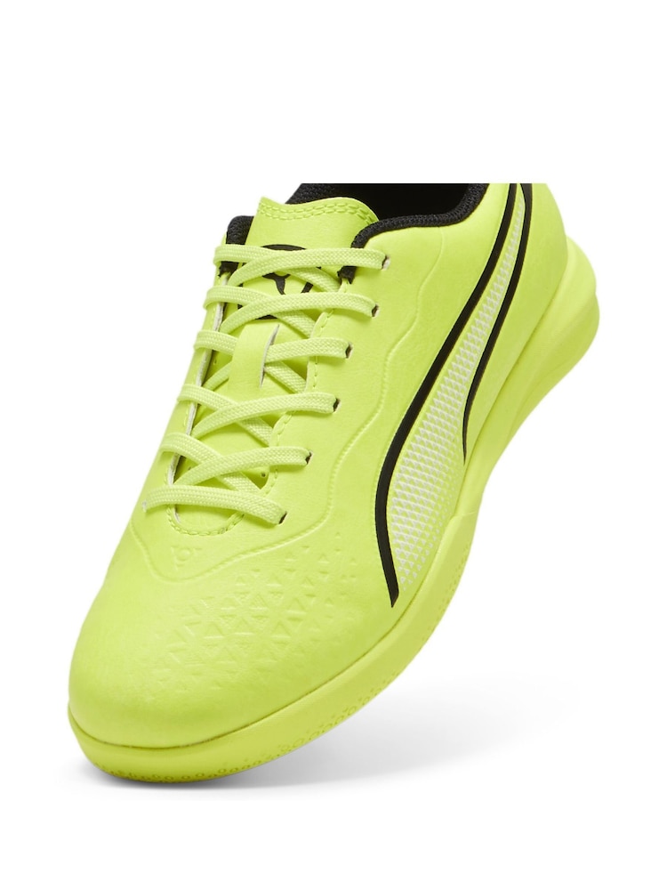 Puma Green Kids King Match It Unisex Football Boots - Image 5 of 5