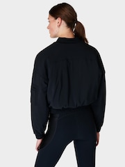 Sweaty Betty Black Explorer Bomber Jacket - Image 2 of 8