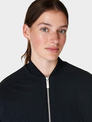 Sweaty Betty Black Explorer Bomber Jacket - Image 5 of 8