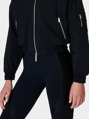 Sweaty Betty Black Explorer Bomber Jacket - Image 7 of 8