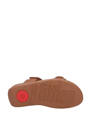 FitFlop Lulu Adjustable Leather Slide Sandals - Image 5 of 6