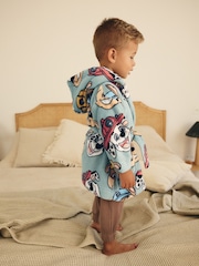Multi Bright Pawpatrol Fleece Dressing Gown (9mths-8yrs) - Image 4 of 8