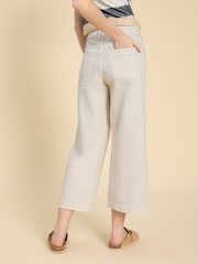 White Stuff Tia Wide Leg Crop Jeans - Imagen 2 de 7