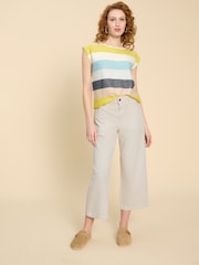White Stuff Tia Wide Leg Crop Jeans - Imagen 3 de 7