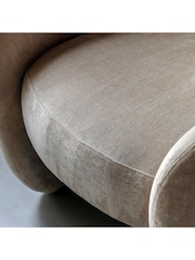 Gallery Home Cream Codie Leather Armchair - Image 3 of 6