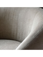 Gallery Home Cream Codie Leather Armchair - Image 4 of 6