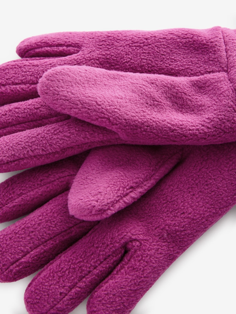 Rose - Gants en polaire (3-16 ans) - Image 2 of 3